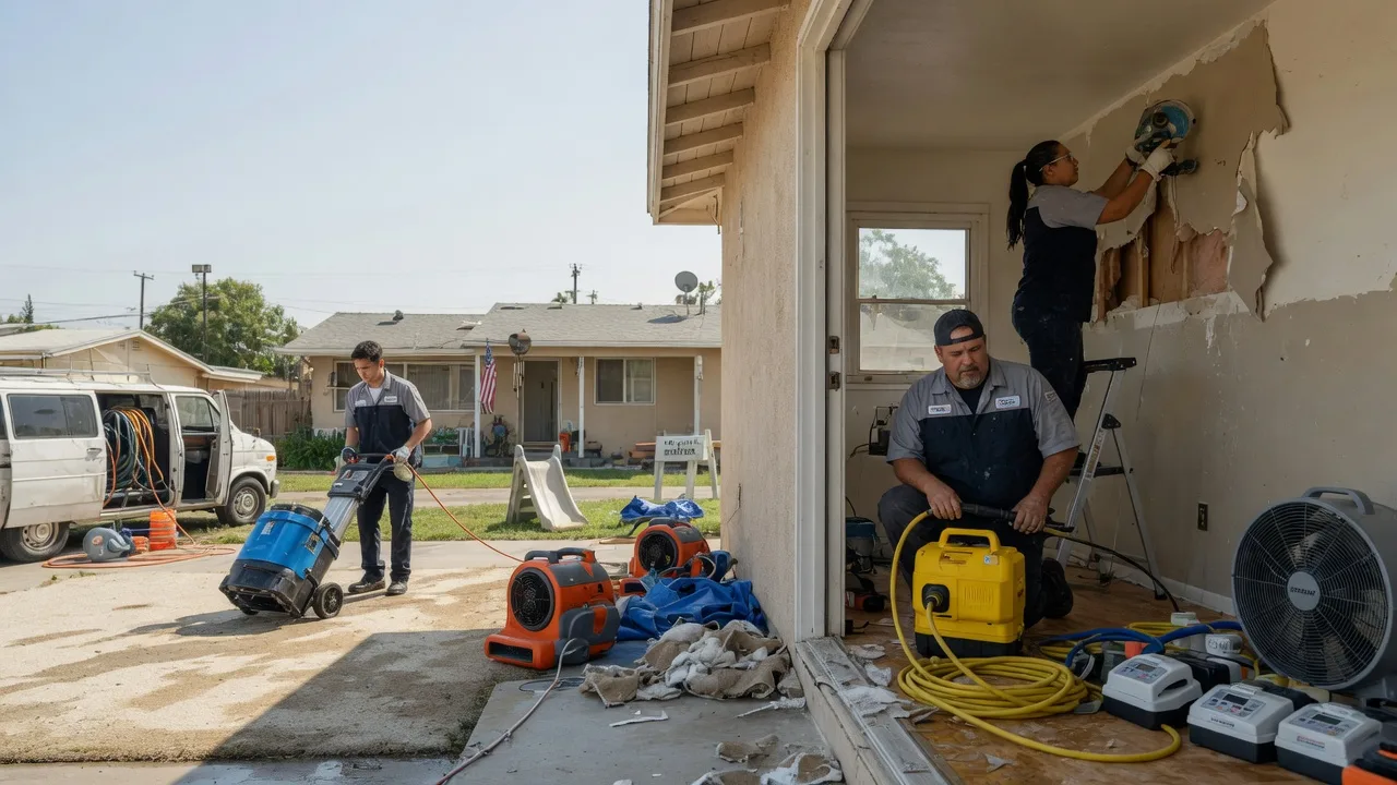 Water Damage Restoration in Addis, LA near me